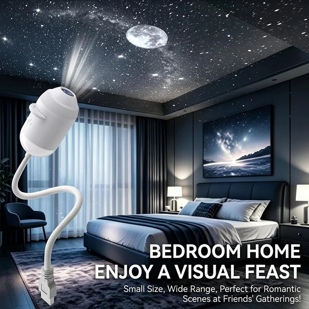 GalaxyRoom | Proyector de Galaxia Holográfico HD 2 en 1